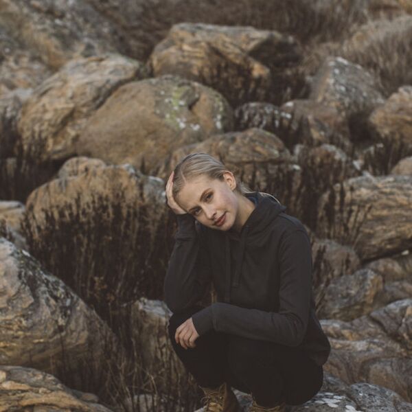 Naisten Luomu huppari Thumbnail